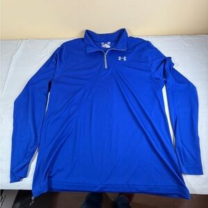 Under Armour Blue Long Sleeve Shirt